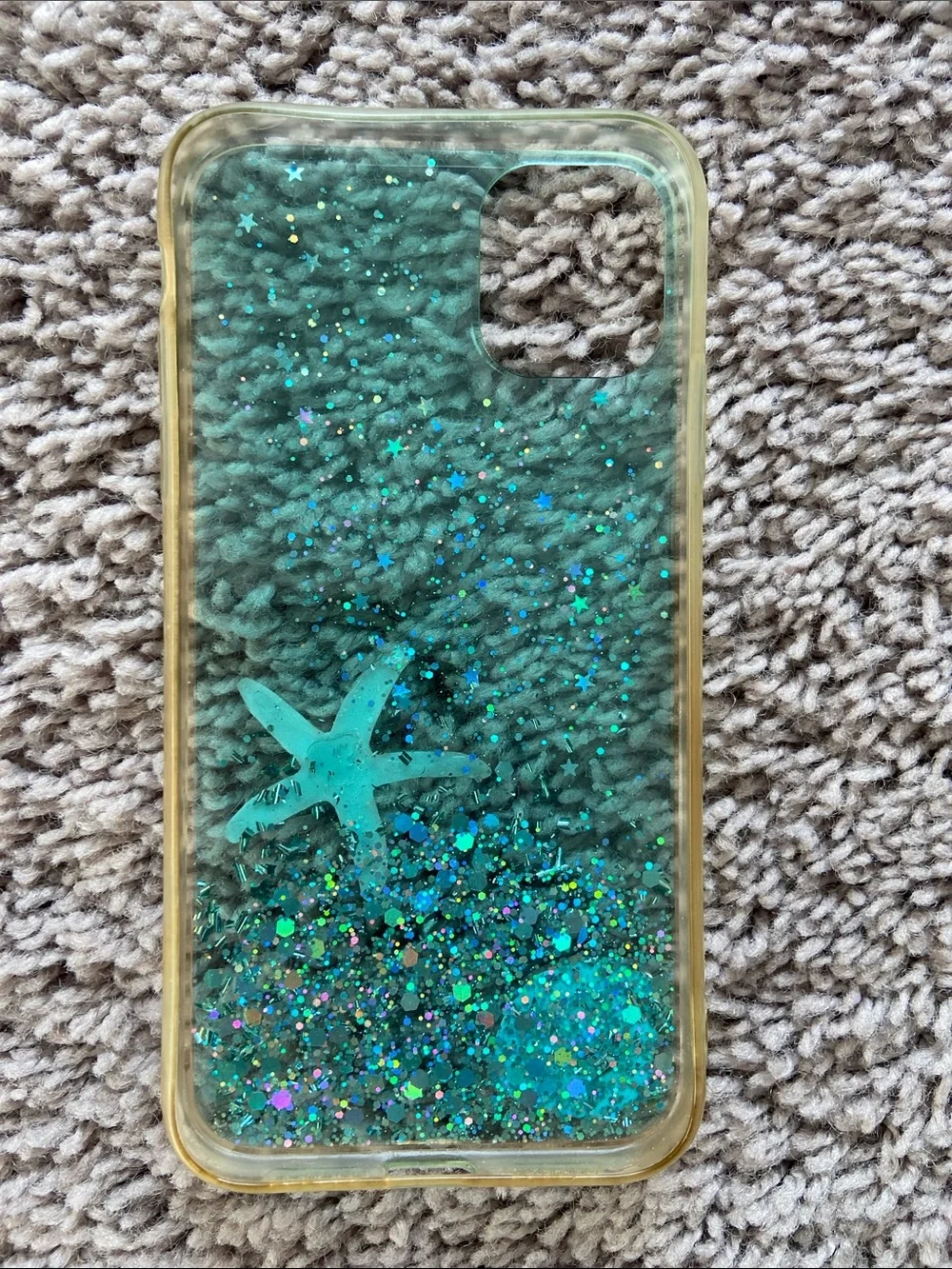 iPhone 11 Seashell Glitter Case
